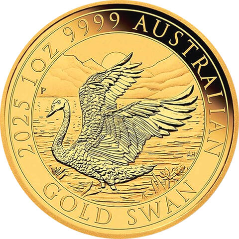 Australien Schwan 1 Unze Gold 2025