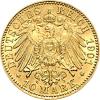 10 Mark Kaiserreich Anhalt 1876 Friedrich I Jaeger 180