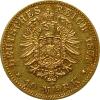 10 Mark Kaiserreich Bayern 1874-1881 Ludwig II Jaeger 196