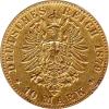 10 Mark Kaiserreich Hessen 1878-1888 Ludwig Jaeger 219