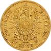 10 Mark Kaiserreich 1872 Mecklenburg Schwerin Jaeger 229 Friedrich Franz