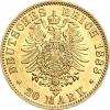 20 Mark Kaiserreich 1888 Preussen Friedrich III Jaeger 248