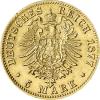 5 Mark Kaiserreich 1877 Württemberg Karl Jaeger 291