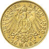 10 Mark Kaiserreich 1890-1891 Württemberg Karl Jaeger 294