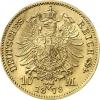 10 Mark Kaiserreich 1872-1873 Sachsen Iohann Jaeger 257