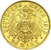 20 Mark Kaiserreich 1905-1914 Sachsen Friedrich August III Jaeger 268