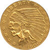American Indianer 2,5 Dollar