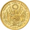 20 Soles Peru Goldmünze Südamerika