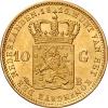 10 Gulden König Wilhelm 1875-1889 Niederlande Holland