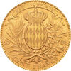 100 Francs Monaco Goldmünze Fürst Albert 1889-1921