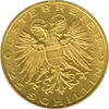 Österreich 1935 Leopold 25 Schilling Goldmünze