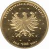 100 Euro Goldmünze 2018 UNESCO Augustusburg und Falkenlust Brühl
