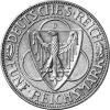 Jaeger 346 Weimarer Republik 5 Reichsmark Rheinlandräumung 1930