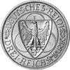 Jaeger 345 Weimarer Republik 3 Reichsmark Rheinlandräumung 1930