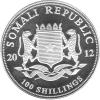 Somalia Elefant 1 Unze 2012