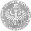 5 DM Silber Gedenkmünze Maximilian Pettenkofer 1968