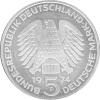 5 DM Silber Gedenkmünze Grundgesetz 1974