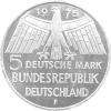 5 DM Silber Gedenkmünze Denkmalschutzjahr 1975