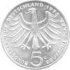 5 DM Silber Gedenkmünze Albert Schweitzer 1975