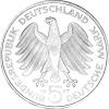 5 DM Silber Gedenkmünze Friedrich Gauss 1977