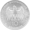 10 DM Silber Gedenkmünze Brandenburger Tor 1991