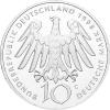 10 DM Silber Gedenkmünze Hildegard von Bingen 1998