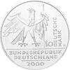10 DM Silber Gedenkmünze Jahre Deutsche Einheit 2000