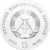 DDR 1969 5 Mark Gedenkmünze Heinrich Hertz