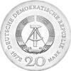 DDR 1972 20 Mark Silber Gedenkmünze Lucas Cranach