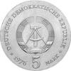 DDR 1976 5 Mark Gedenkmünze Ferdinand Schill