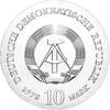 DDR 1978 10 Mark Silber Gedenkmünze Justus Liebig