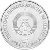 DDR 1983 5 Mark Gedenkmünze Luthers Geburtshaus
