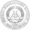 DDR 1985 10 Mark Gedenkmünze 40 Jahre Befreiung