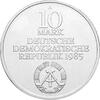 DDR 1985 10 Mark Silber Gedenkmünze Humboldt Uni