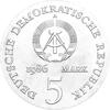 DDR 1986 5 Mark Gedenkmünze Heinrich Kleist