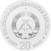 DDR 1987 20 Mark Silber Gedenkmünze Stadtsiegel Berlin