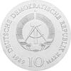 DDR 1989 10 Mark Silber Gedenkmünze Johann Schadow