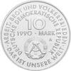 DDR 1990 10 Mark Gedenkmünze 100 Jahre 1 Mai