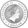 Lunar I Silbermünze Australien Schlange 1 Unzen 2001 Perth Mint