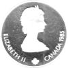 Canada Silber Calgary 1988 20 Dollar Downhill Skiing PP
