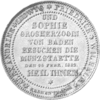 Altdeutschland Baden Kronentaler Münzbesuch 1832
