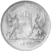 Altdeutschland Baden Kronentaler Ausbeutetaler 1836
