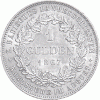 Altdeutschland Baden Friedrich Gedenkgulden 1867