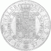 Altdeutschland Braunschweig Herzog Wilhelm Talerprobe 1837