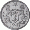Freie Stadt Danzig 2 Gulden Doppelgulden 1923
