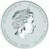 Lunar II Silbermünze Australien Affe 1/2 Unze 2016 Perth Mint