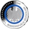 5 Euro Silber Gedenkmünze PP 2016 Planet Erde mit Polymerring