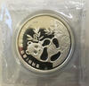 China Panda 1 Unze 1990 PP Silberpanda Coin Show Munich