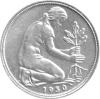 50 Pfennig Bank Deutscher Länder 1950 G