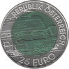 25 Euro Niob Silber Österreich 2004 Semmeringbahn